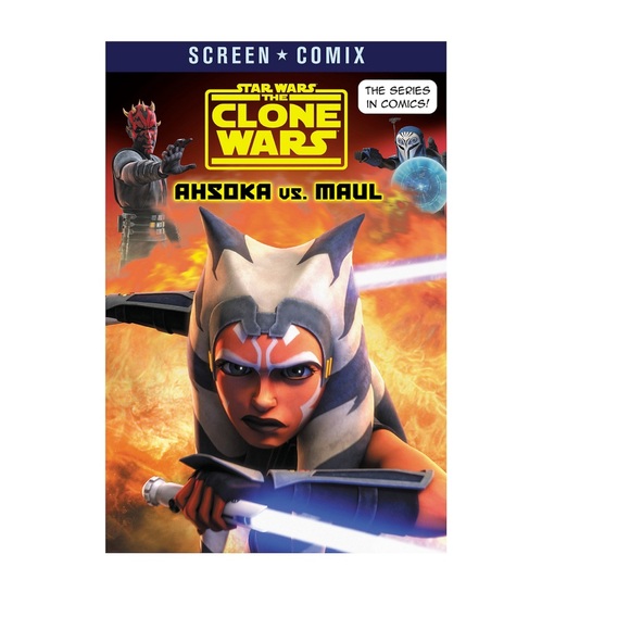 Star Wars The Clone Wars: Ahsoka vs. Maul Childrens book - Picture 1 of 2